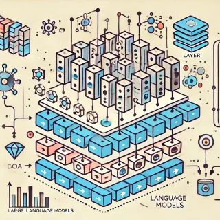 An illustration depicting a layered Mixture of Agents (MoA) architecture with multiple Large Language Models (LLMs) collaborating and showcasing various LLMs.