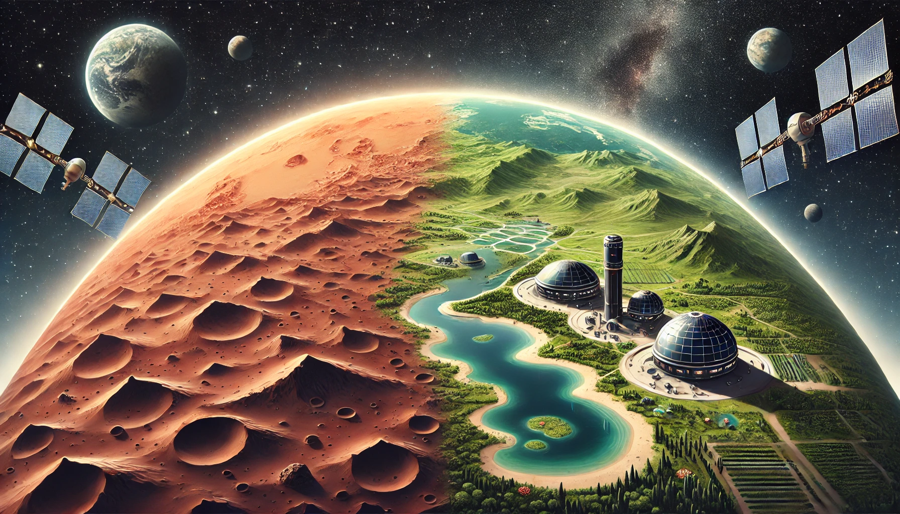 Terraforming des Mars: Wie der rote Planet zur neuen Heimat der Menschheit wird